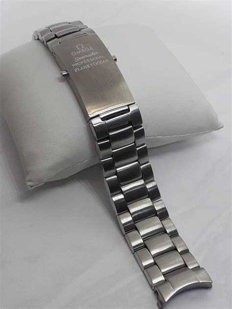 omega stainless steel watch strap